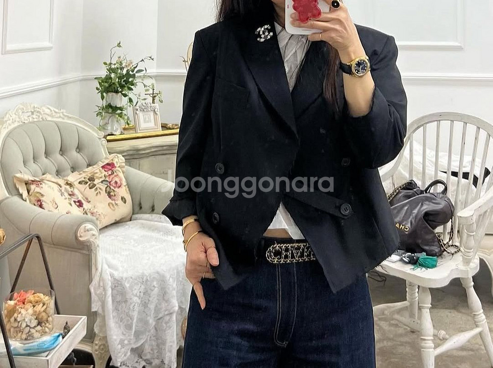 R13 RAW EDGE TUXEDO JACKET 자켓--4