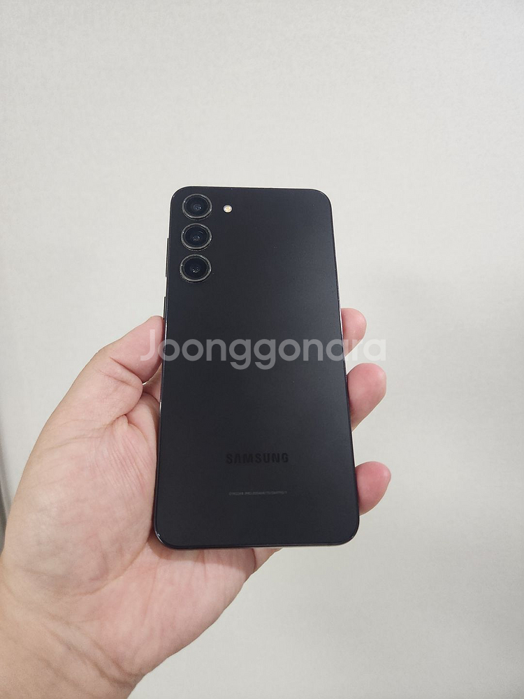 갤럭시 S23플러스 블랙 256기가 A급 팔아요~--1