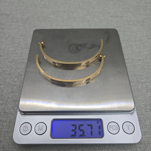 18k 까르띠에 러브팔찌4p 다이아
