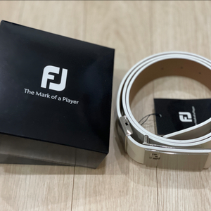 FJ 풋조이 골프 벨트 화이트 새상품