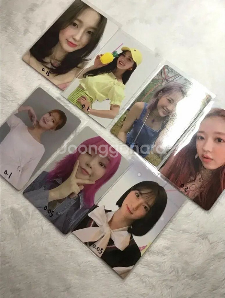 오마이걸 아린 효정 지호 유아 미미 승희 유빈 포카양도--0