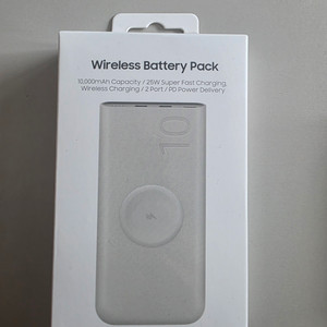 삼성 10000mAh 무선 배터리(미개봉)