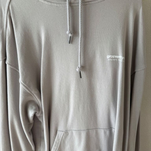 그루브라임 후드티 L 라이트그레이