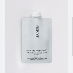 PURPOSE 펄포즈 단백질 쉐이크