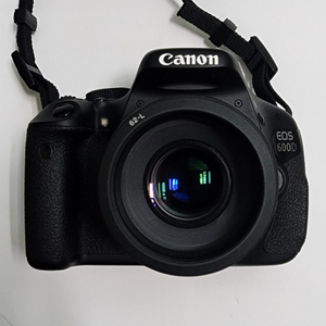 캐논 카메라 600d와 50mm f1.8 렌즈 팝니다.