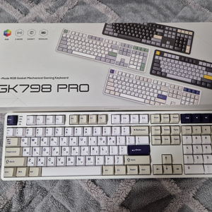한성 gk798pro 에그스톤 도각 기계식키보드