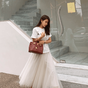 꿀소잉 화이트 스완 샤스커트 s사이즈