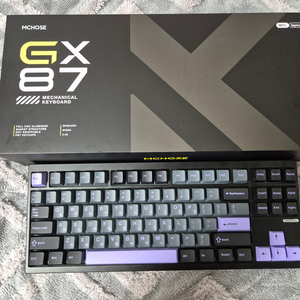 mchose gx87 하옵 기계식키보드