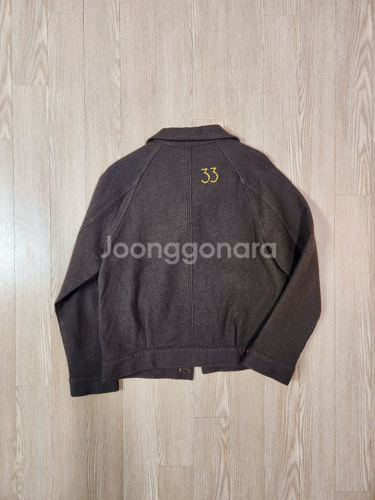 chairmade japan 브라운 울 트러커 재킷--5