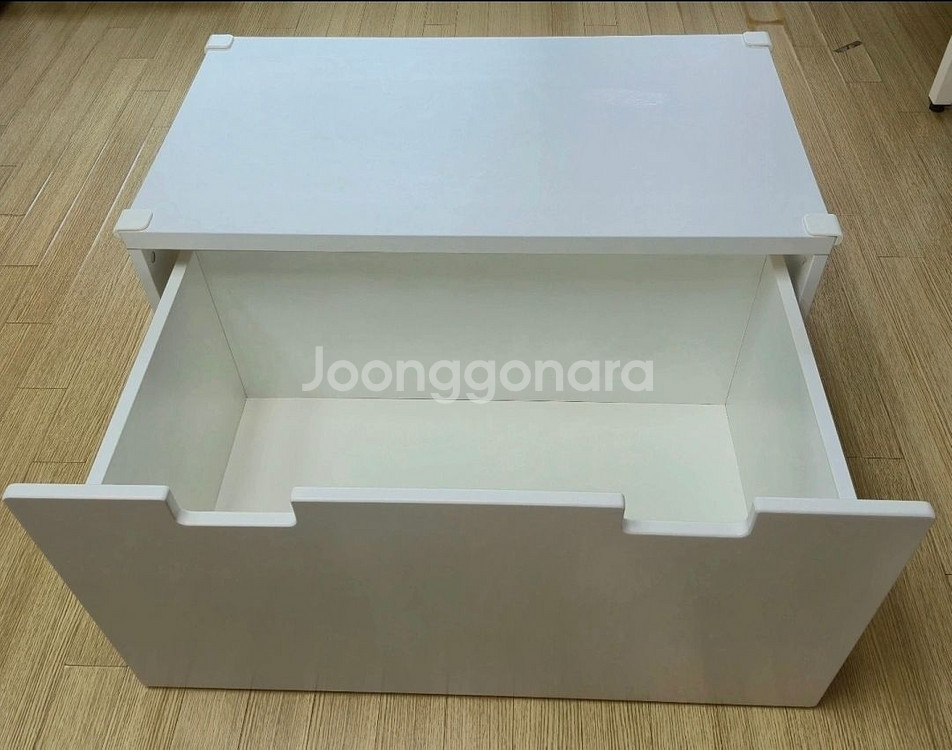 이케아 STUVA 수납벤치 90x50x50 화이트--1