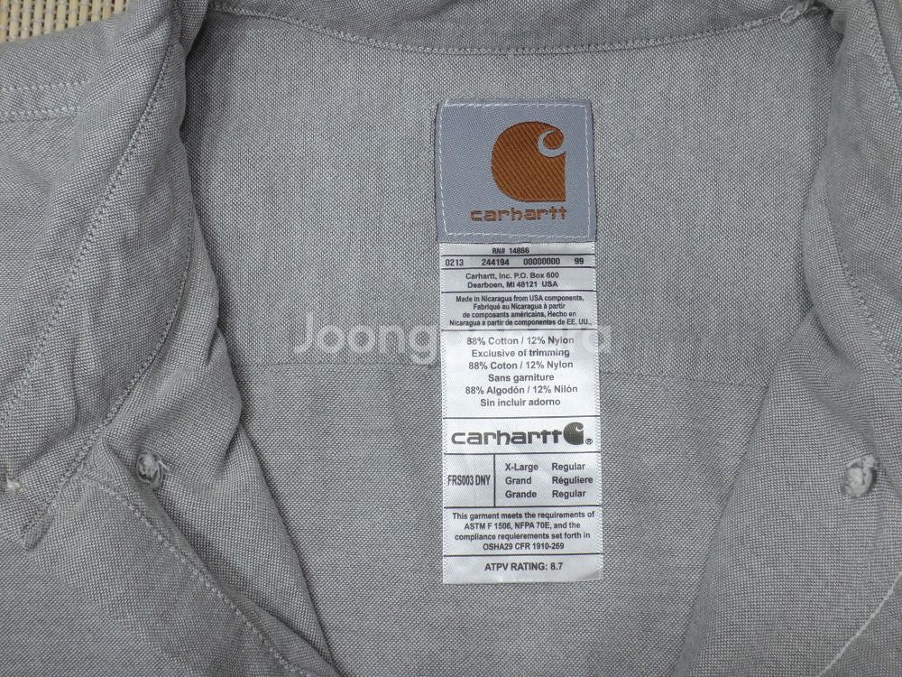 (XL) Carhartt WIP 여성 캐러셀 숏크롭셔츠--5