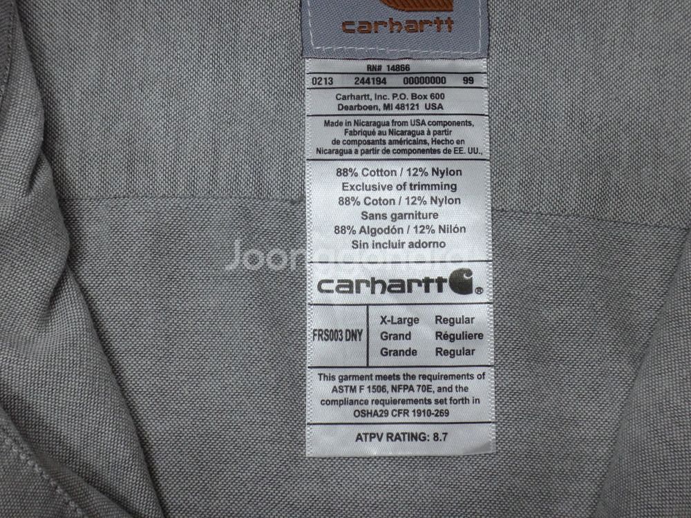(XL) Carhartt WIP 여성 캐러셀 숏크롭셔츠--6