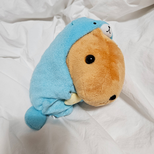 (고전정품) 카피바라상 물개 옷 인형
