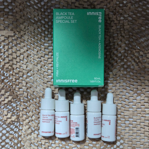 이니스프리 블랙티 앰플 50ml 세트 (+35ml)
