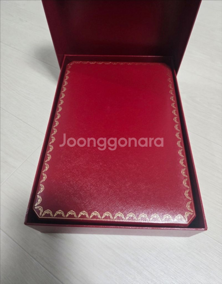 까르띠에 정품 하이주얼리 박스--1