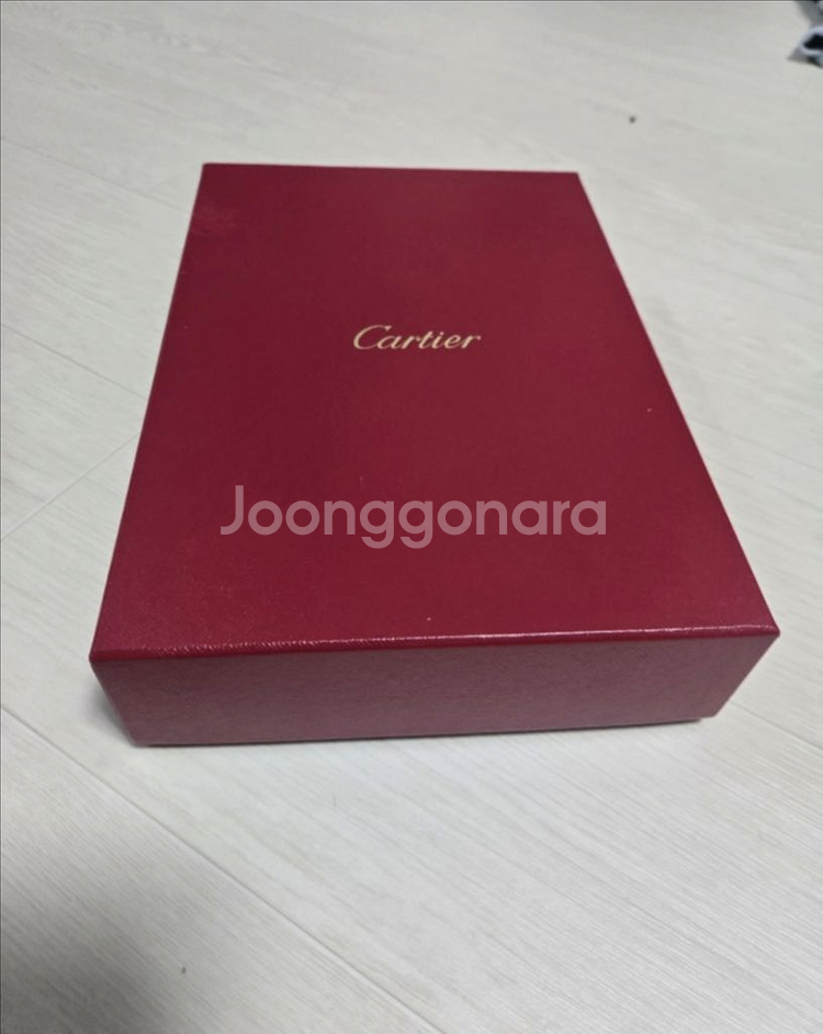 까르띠에 정품 하이주얼리 박스--0