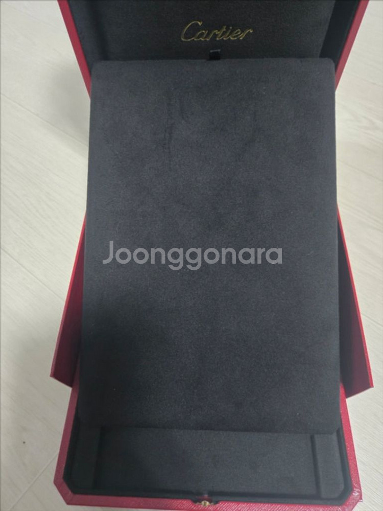 까르띠에 정품 하이주얼리 박스--3
