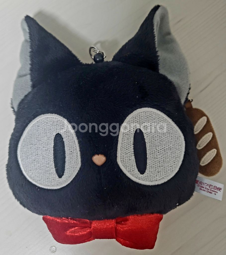 마녀 배달부 키키 고양이 지지 릴패스 카드동전지갑 키링--0