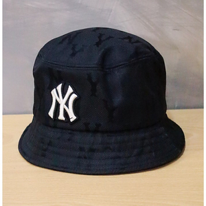 MLB 뉴욕 양키스 모노그램 나일론 자카드 버킷햇 57