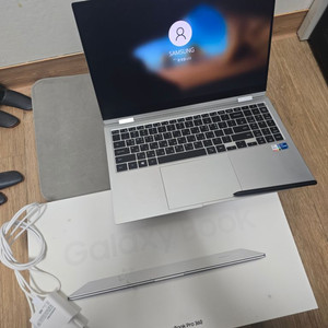 갤럭시북 프로 360 nt950qdy 판매합니다