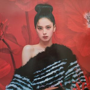 블랙핑크 지수 꽃 초회한정포스터 4장 일괄