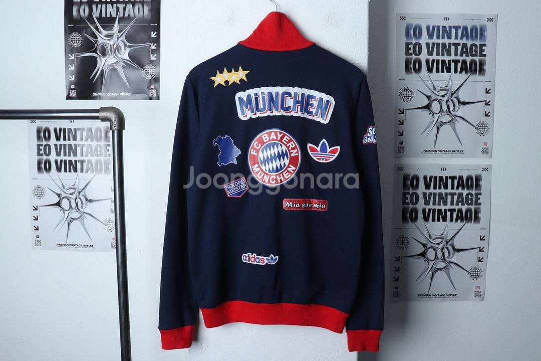(L-XL) 아디다스 집업져지 트랙탑 뮌헨 올드스쿨--7