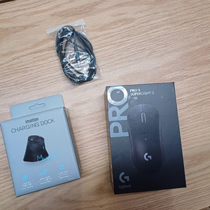 G PRO X SUPERLIGHT 2 지슈라2 + 충전