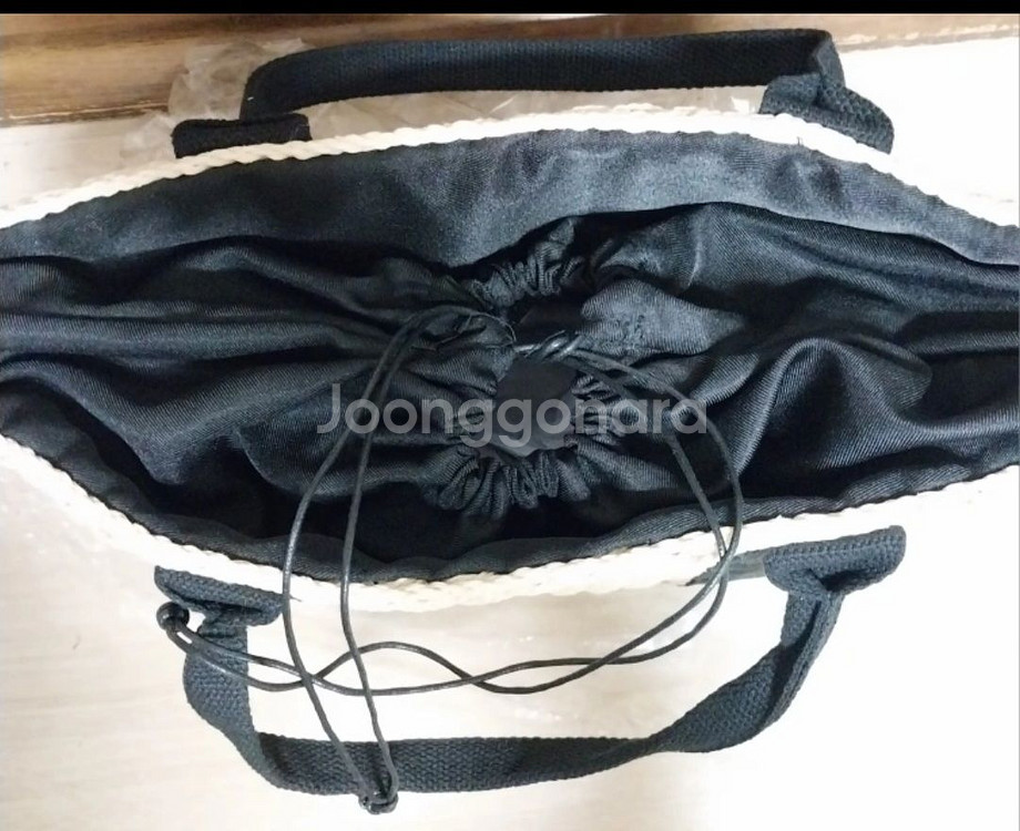 국산제작 라탄가방--1