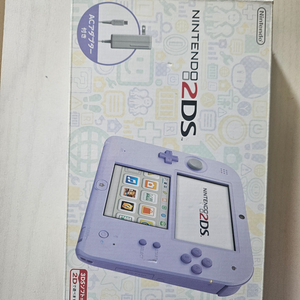 닌텐도 2ds 식빵 라벤더 + 풀커버 케이스