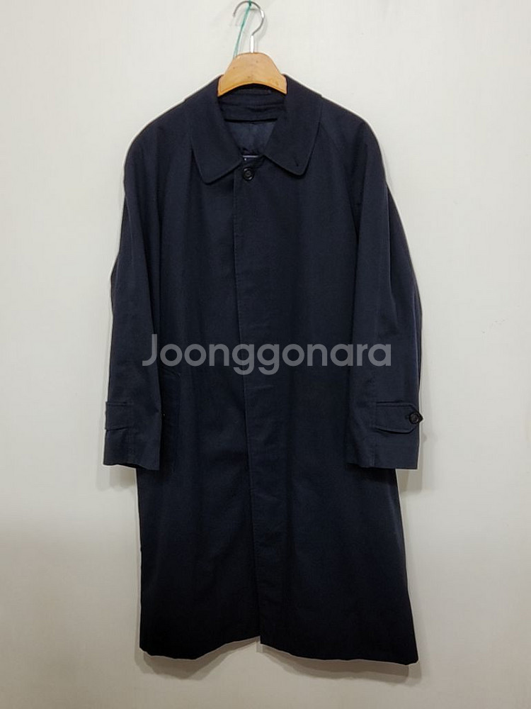 (XL) 버버리 트렌치코트 네이비 싱글 내피세트 영국판--0