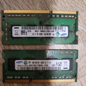 삼성 4GB PC3-10600S 램 2개
