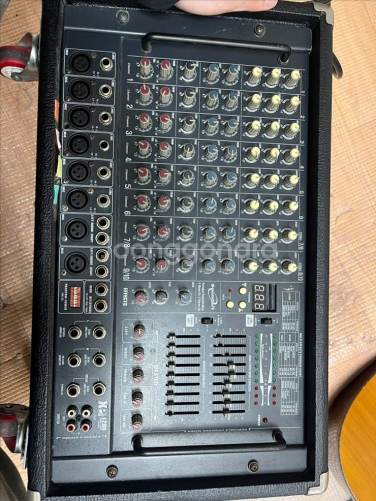 사운드아트 xp1200 음향믹서--2