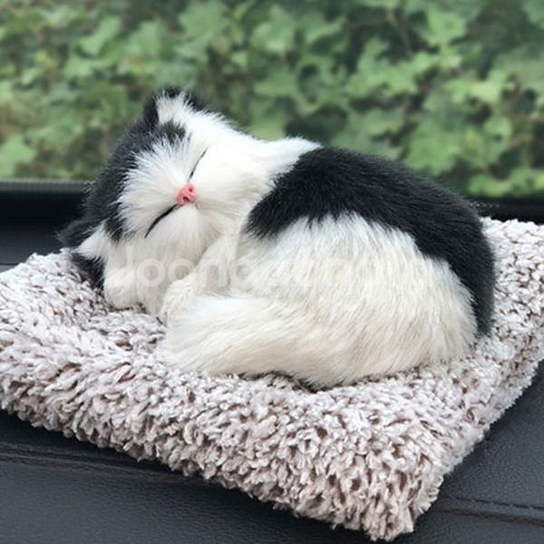 새 코리안 숏 고양이 차량용 미니 동물 제습 인형--1