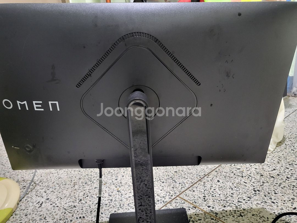 HP OMEN 27인치 모니터ㅡ부품용--1