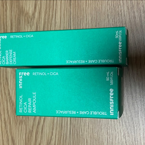 이니스프리 레티놀 시카 앰플, 크림 50ml 세트