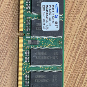 노트북램 PC133 256 SD램