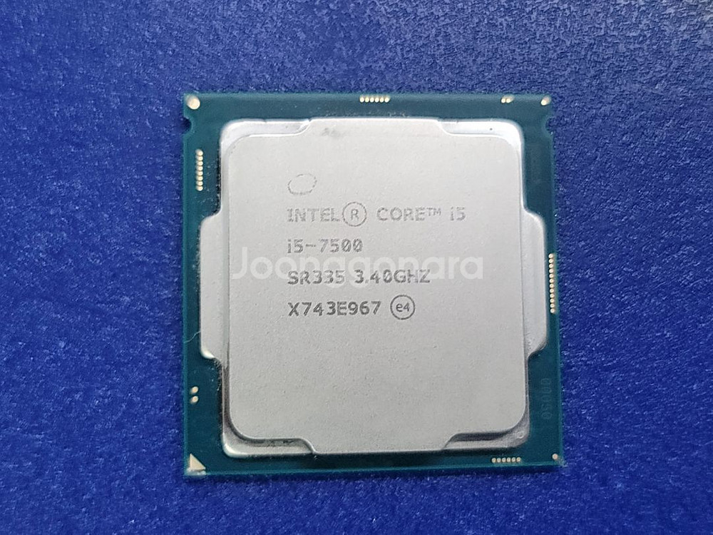 CPU 인텔 i5 7500--0