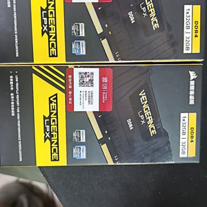 ddr4 커세어 벤전스 32gb x2 3600