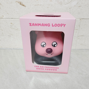 잔망루피방향제 차량용/거치가능/블랙체리향/새상품