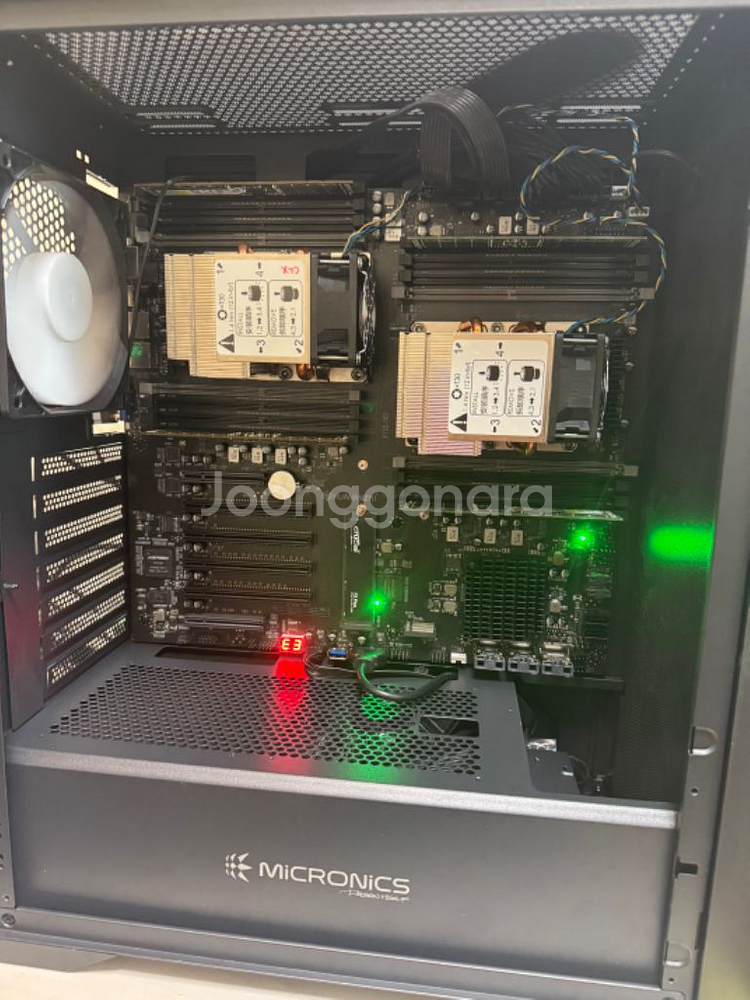 코인 채굴, 다계정 작업장용 고성능 pc 서버컴퓨터--0