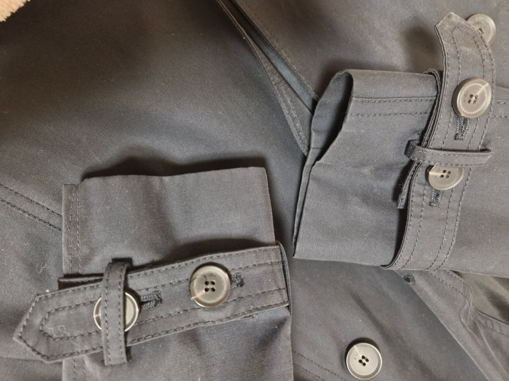 숲 (soup) 브랜드 네이비 트렌치 코트 의 정석--4