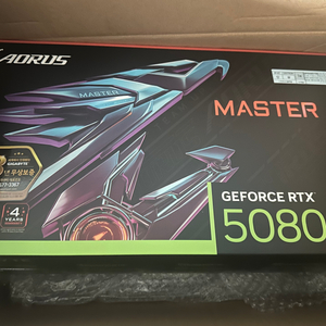 GIGABYTE AORUS 지포스 RTX 5080