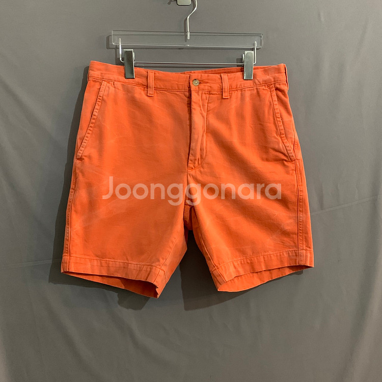 32인치 폴로 신형택 헤리티지 워싱 치노 쇼츠 반바지--1