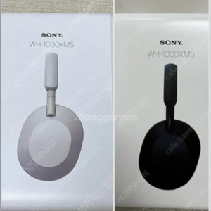 미개봉 소니 wh1000xm5 실버 , 블랙 헤드셋