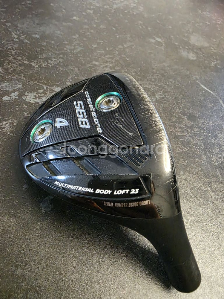 발도 컴피티지원 4번유틸(23도) 헤드 판매합니다.--1