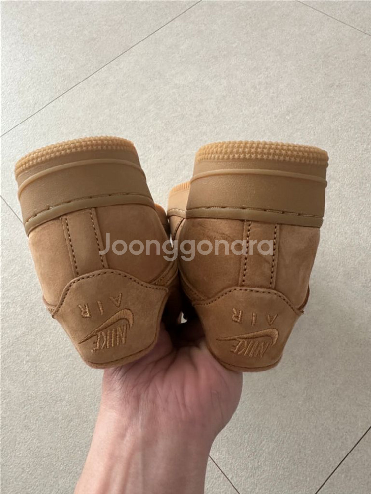 나이키 에어포스1 슈프림 브라운 된장포스 250 팝니다--4