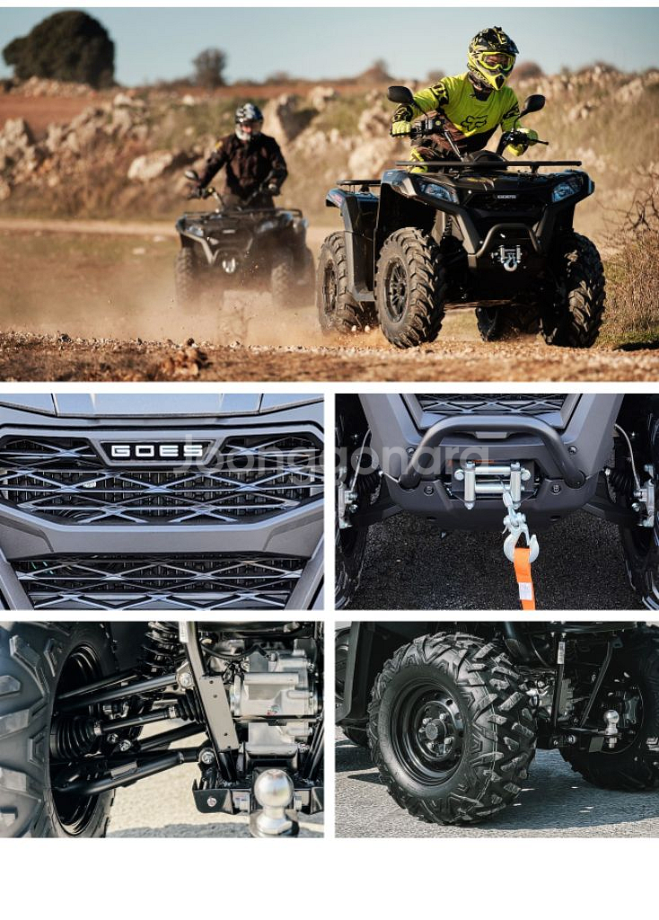 GOES ATV Terrox400s 4륜구동 사륜바이크--3