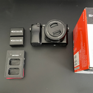 소니 A6000 블랙 4000컷 16-50mm 번들킷