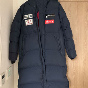 스파이더 롱패딩