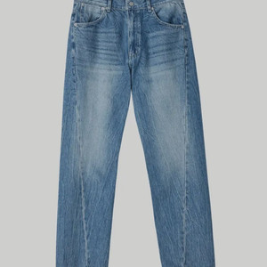 [S]애프터 프레이 슬래시 썬더 워시드 데님 진스 이미지